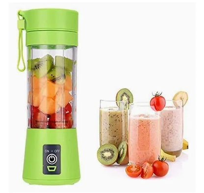USB Rechargeable Juicer Blender 4 Blades Multi Functional USB Portabler Mixer
